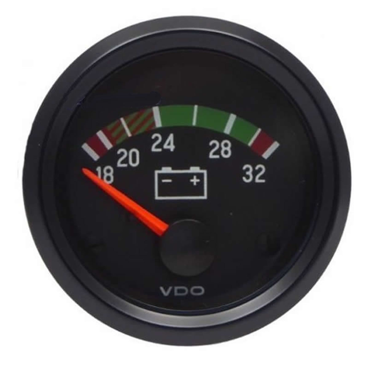 VDO Cockpit Vision Voltmeter Gauges 18-32V
